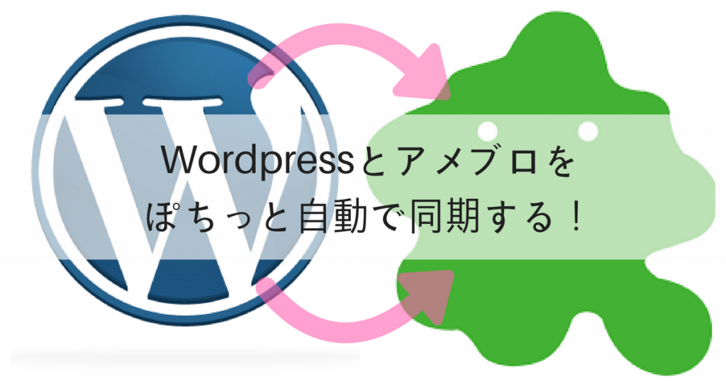 Wordpressとアメブロをボタン一つでぽちっと同期する